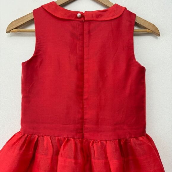Florence Fancy Holiday Red Libby Dress size 12 - Picture 8 of 9